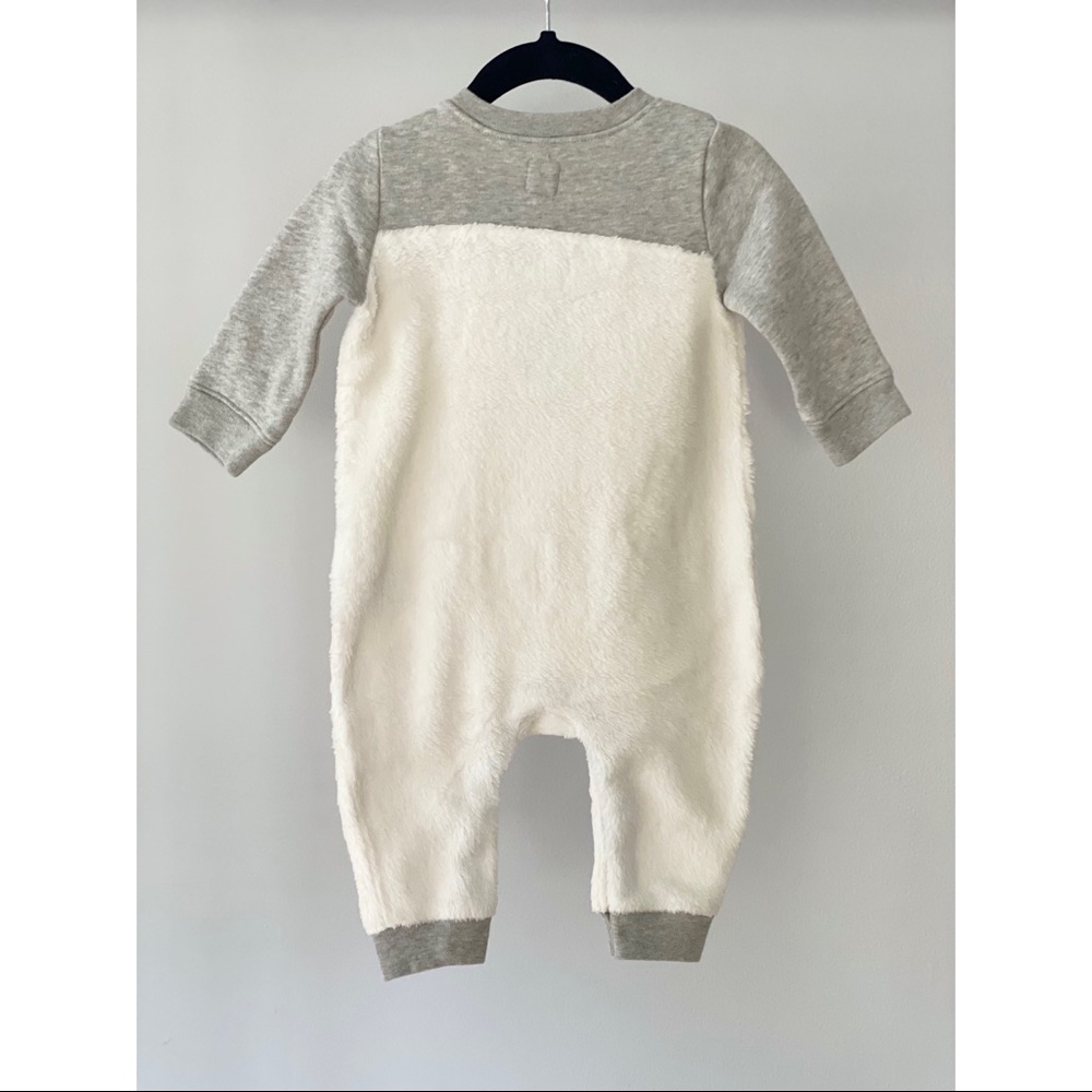 babyGAP Cozy Polar Bear Romper - Picture 2 of 4